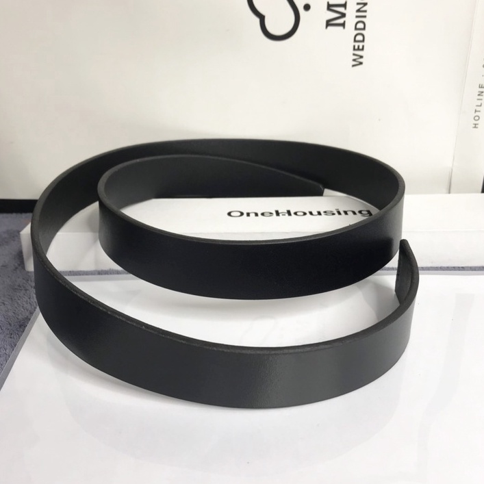 Dây lưng nam không mặt,thắt lưng nam da bò,dây nịt không kèm mặt da thật