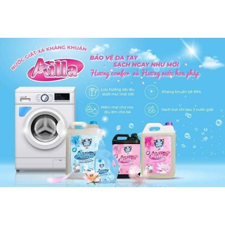 Nước giặt ailla 5kg màu hồng