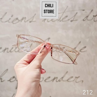 Gọng Kính Cận Thời Trang Nam Nữ Chilistore Kính Cận Mắt Vuông Nhỏ 212