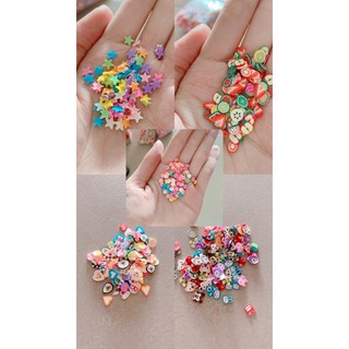 Nail đất sét -trang trí ,nguyên liệu handmade