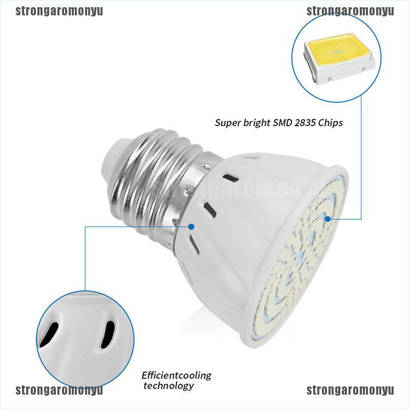 Đèn led trồng cây E27 48 / 60 / 80 220v đa năng thông dụng
