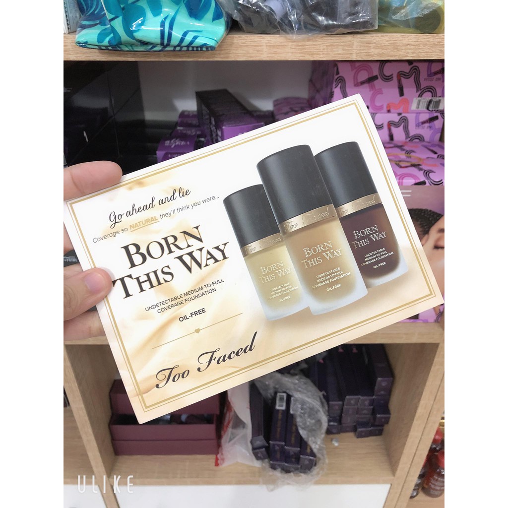 SAMPLE - MẪU THỬ KEM NỀN ĐÌNH ĐÁM TOO FACED BORN THIS WAY FOUNDATION