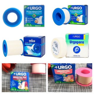 Băng Keo Lụa Giấy Urgosyval, Urgo Coth Tape Hộp 1 Cuộn 1.25cmx5m, 2.5cmx5m - TP147