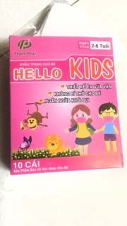 Set 10 KHẨU TRANG TRẺ EM