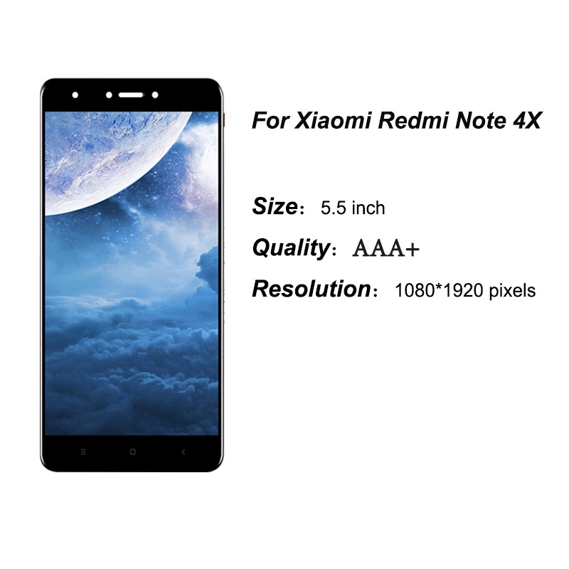 Màn Hình Xiaomi Redmi Note 4X Cảm Ứng LCD Thay Thế Cho
