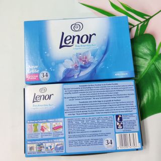 GIẤY THƠM QUẦN ÁO LENOR - 34 TỜ