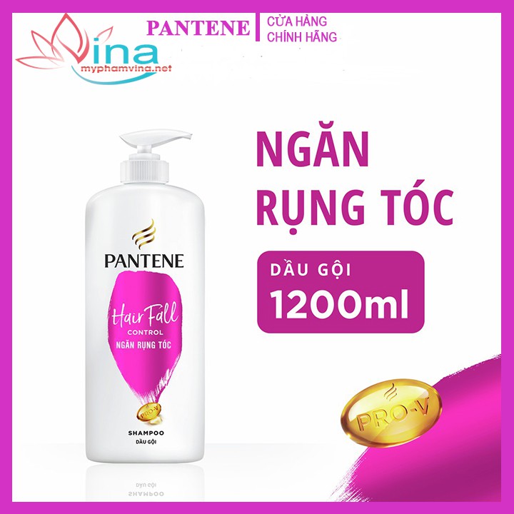 Dầu gội Pantene ngăn rụng tóc 1.2 lít