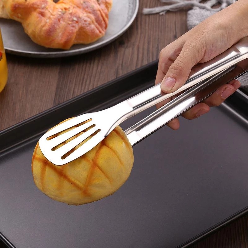 Kẹp Gắp Thức Ăn Bằng Thép Không Gỉ Cao Cấp