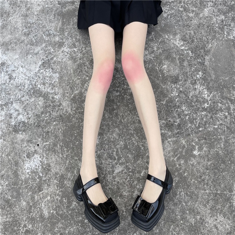 Xixi Quần Tất Mỏng Nhẹ Màu Hồng Phấn Phong Cách Lolita Nhật Bản Cho Nữ