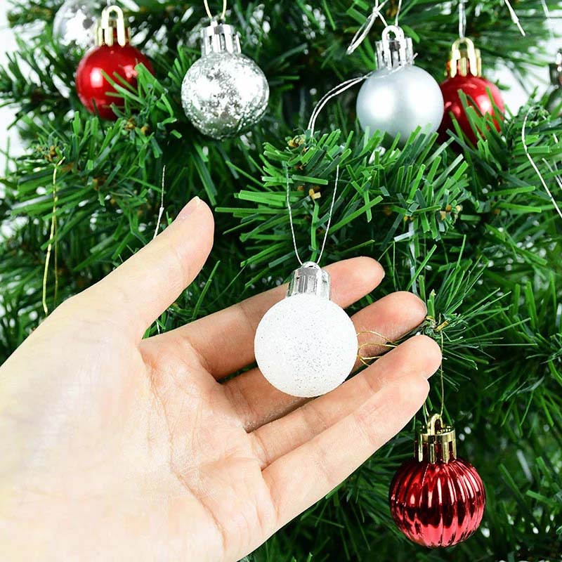 Bộ 30 ngôi sao kim tuyến trang trí cây thông giáng sinh