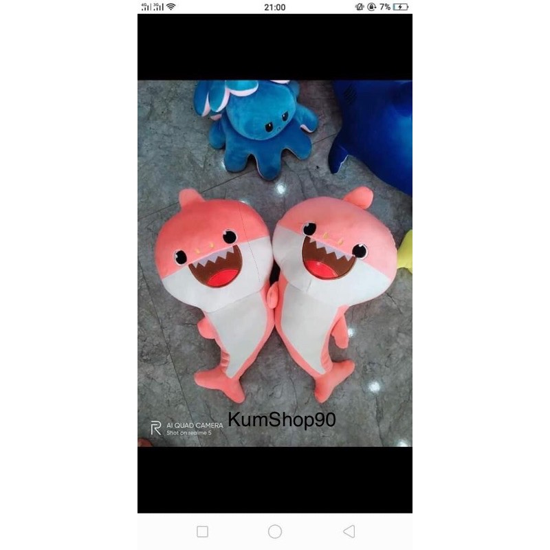 ❤️Sỉ Giá Xưởng❤️Gấu Bông Cá Mập Babyshark Siêu Cute, Thú Bông Đồ Chơi Cá Mập BaBy Shark