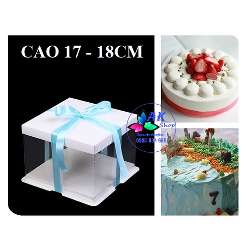HỘP ĐỰNG BÁNH MICA SIZE 34
