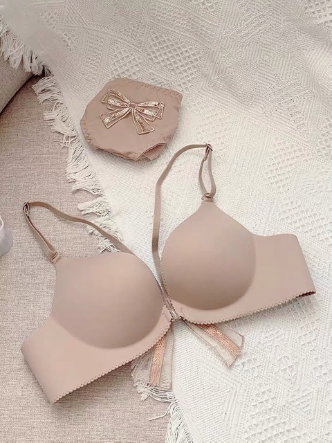 Bộ Đồ Lót Cài Trước Nơ Quai Chéo Siêu Hot B252 | BigBuy360 - bigbuy360.vn
