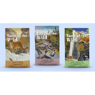 (mã KIMN17 giảm 5% đơn hàng 500k) HẠT TASTE OF THE WILD CHO MÈO Bao 6.6kg