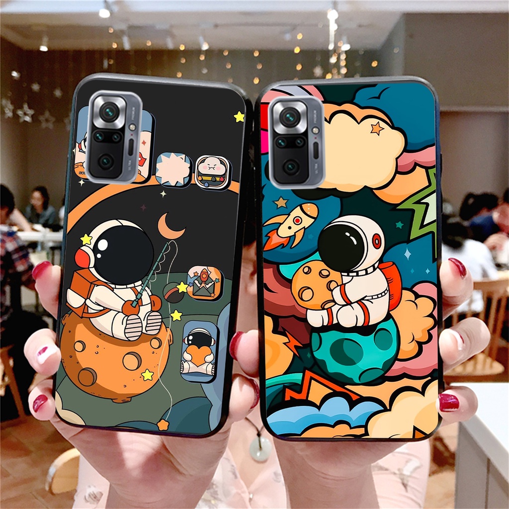 [Freeship] Ốp Lưng Redmi 10 - Redmi Note 10/Note 10S - Redmi Note 10 Pro - Xiaomi Mi 10T Pro Các Mẫu Phi Hành Gia Cực Cute