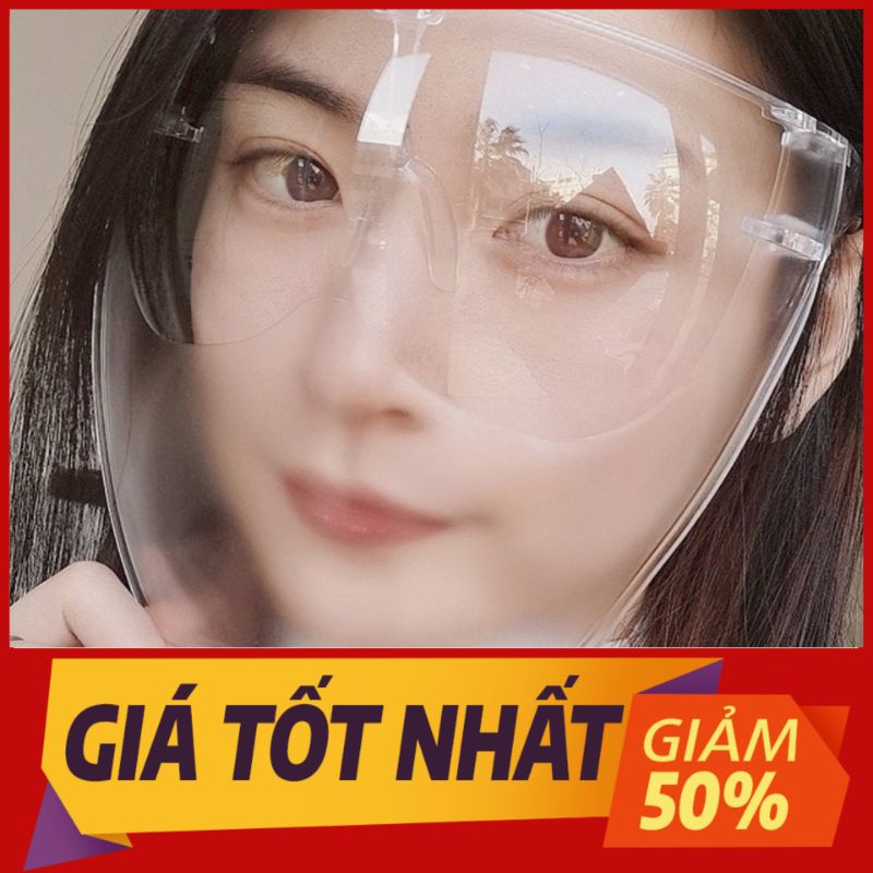 Kính Nhám Chắn Giọt Bắn Face Shield Cỡ Người Lớn Bảo Hộ Phòng Dịch KNFS01 [CEC Store]