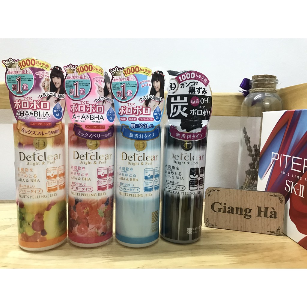 TẨY DA CHẾT DETCLEAR 180ML NHẬT BẢN DETCLEAR
