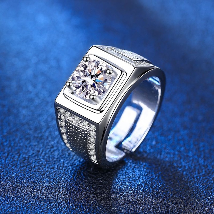 Nhẫn nam bạc Ý S925, giá rẻ - N74