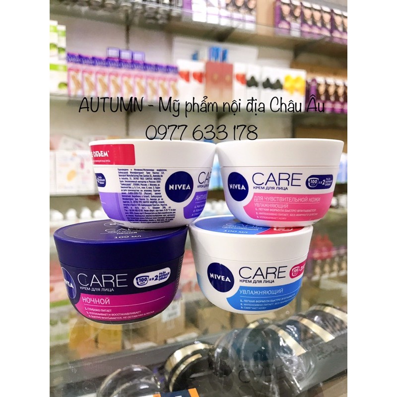 KEM DƯỠNG ẨM NIVEA CARE -NGA