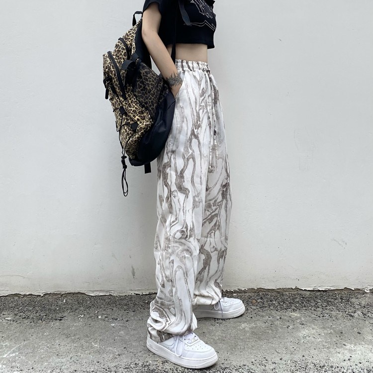 Quần ống rộng Thời Trang Hàn Quốc Cá Tính Cho Nữ