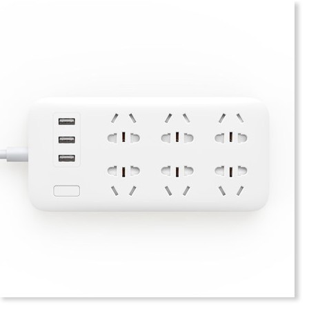 Ổ cắm Xiaomi ZMI Power Strip 6 cổng 2 USB CX05 - Ổ cắm điện Xiaomi Mi Power Strip 6 cổng 3 USB - Mr Xiaomi