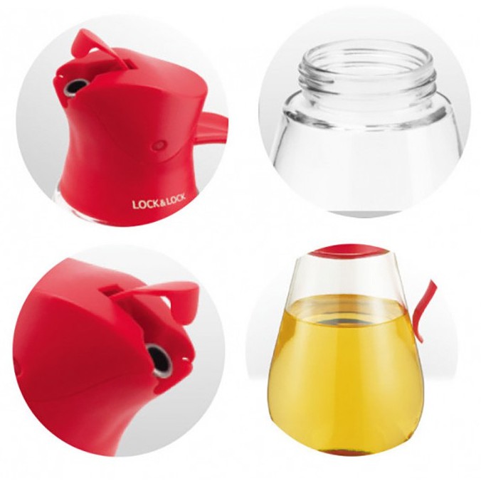 Bình đựng dầu với nắp mở tự động Lock&Lock CKO101 (550ml) Bình rót dầu tự động - Hàng Chính Hãng | BigBuy360 - bigbuy360.vn