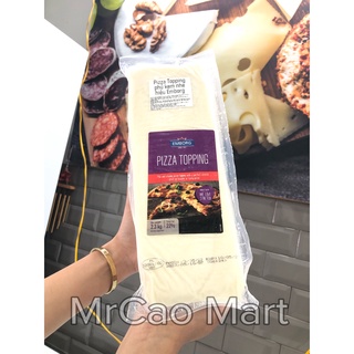 Phô mai khối Pizza Topping Emborg 2,3kg
