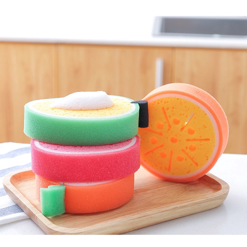 Miếng Bọt Biển Rửa Chén Bằng Bột Gỗ Tự Nhiên Tiện Dụng