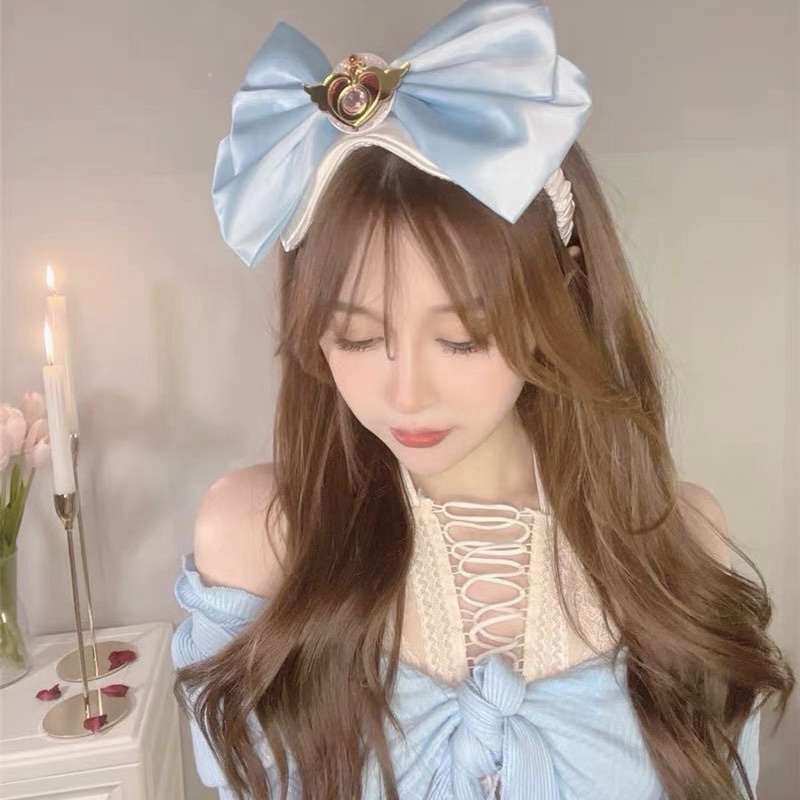 BỊT MẮT NGỦ KIÊM BĂNG ĐÔ CÀI TÓC NƠ TO SAILOR MOON