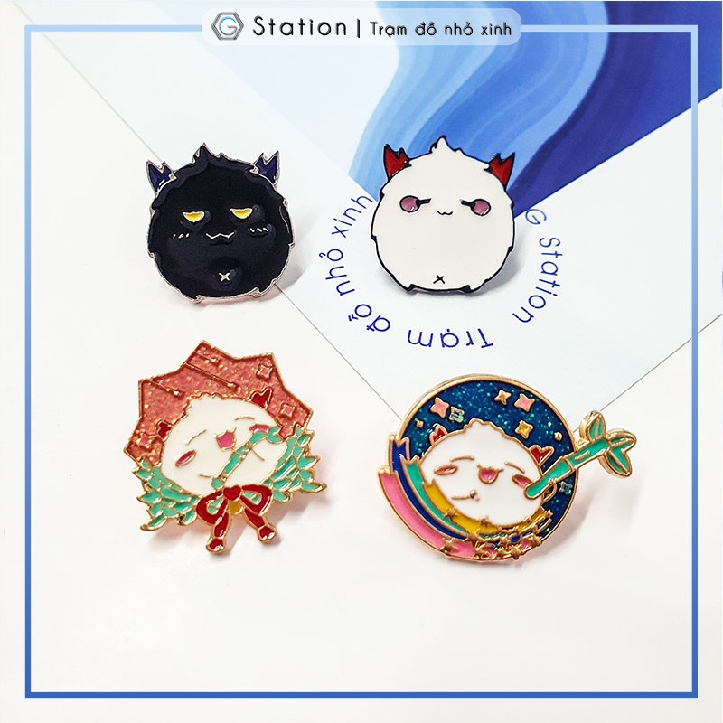 Pin cài áo tỳ bông trong Âm dương sư Onmyoji - GC383