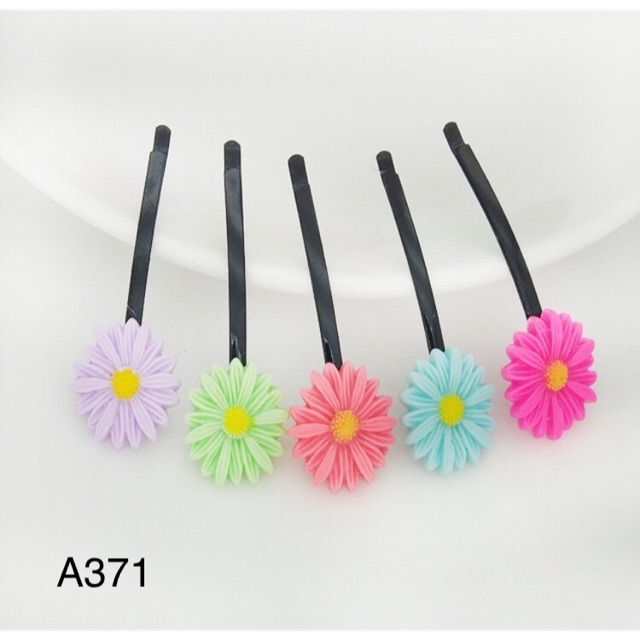 10 kẹp mái hoa cúc lớn