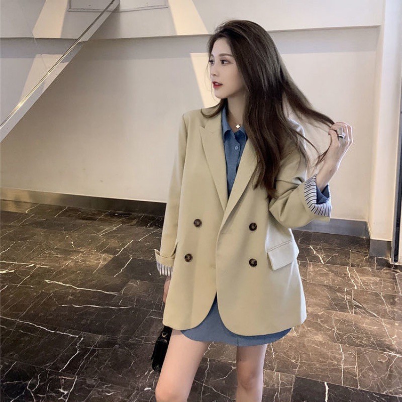 ÁO KHOÁC BLAZER 2 LỚP HÀN QUỐC