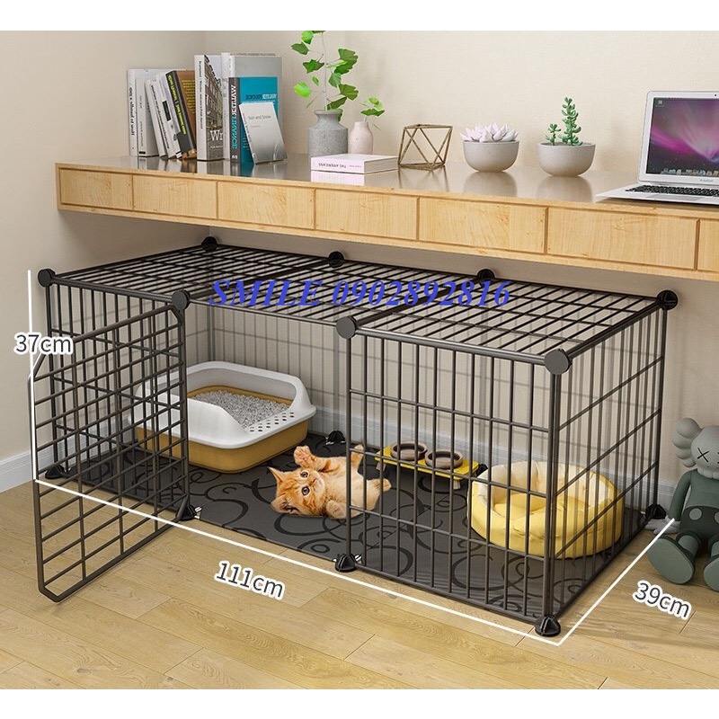 LƯỚI THÉP SƠN TĨNH ĐIỆN LẮP GHÉP CHUỒNG CHÓ MÈO THÚ CƯNG ĐA NĂNG