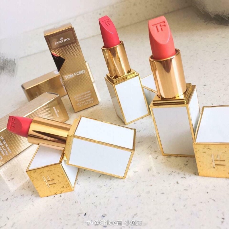 Son Tom Ford Lip Color Sheer vỏ trắng - màu 03 04 05 06 07 10 12