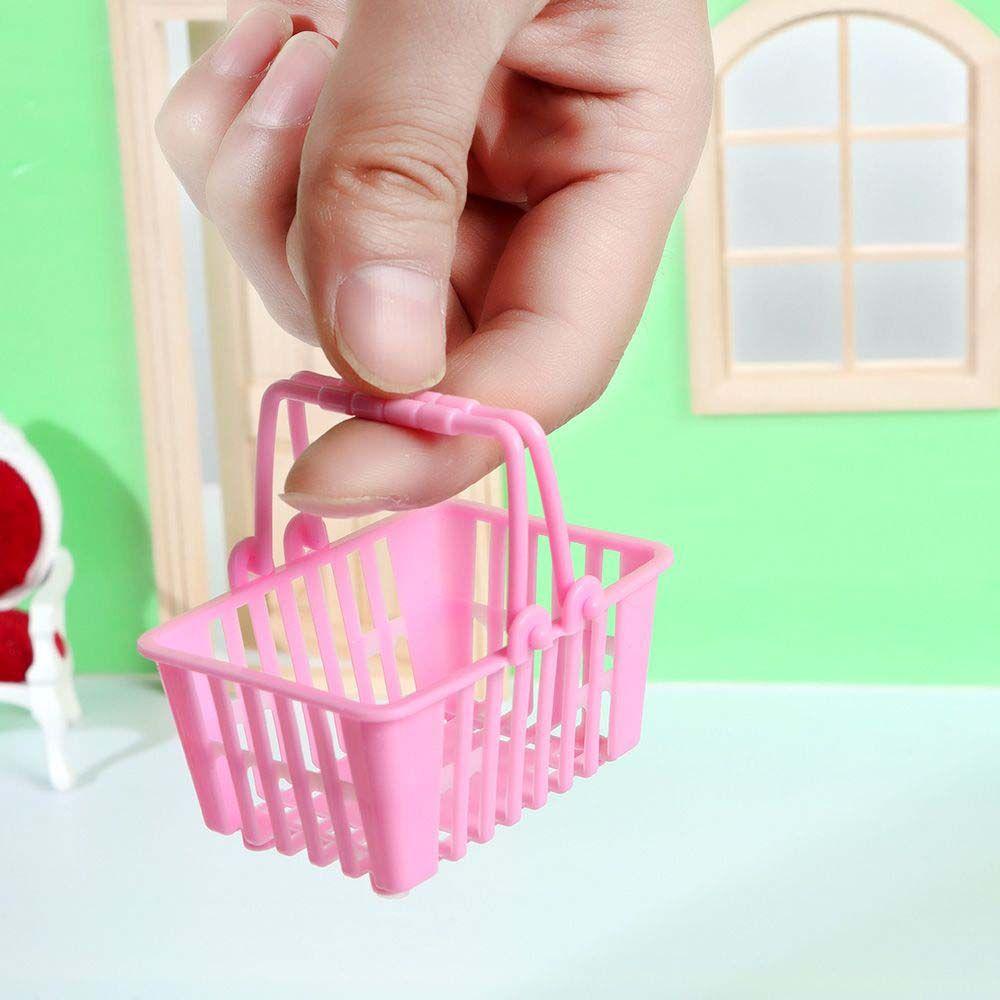 Mô Hình Giỏ Mua Sắm Mini Trang Trí Nhà Búp Bê