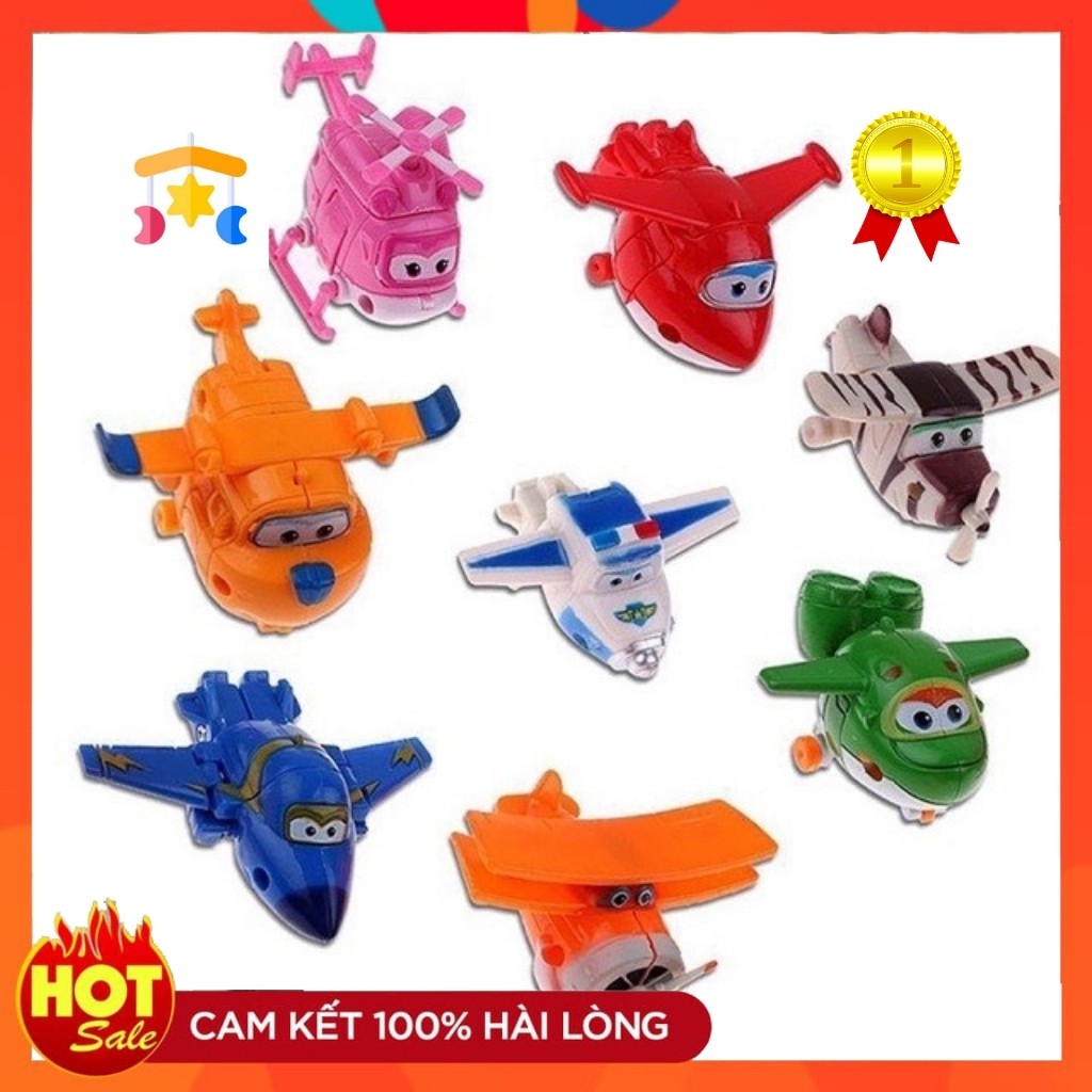 Đồ Chơi Mô Hình Đội Bay Siêu Đẳng Super Wings Cho Bé