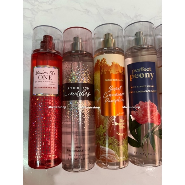 XỊT THƠM TOÀN THÂN BODYMIST BATH & BODY WORKs