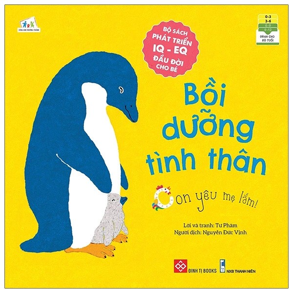SÁCH - Bộ sách phát triển IQ - EQ đầu đời cho bé - Bồi dưỡng tình thân - Con yêu mẹ lắm!