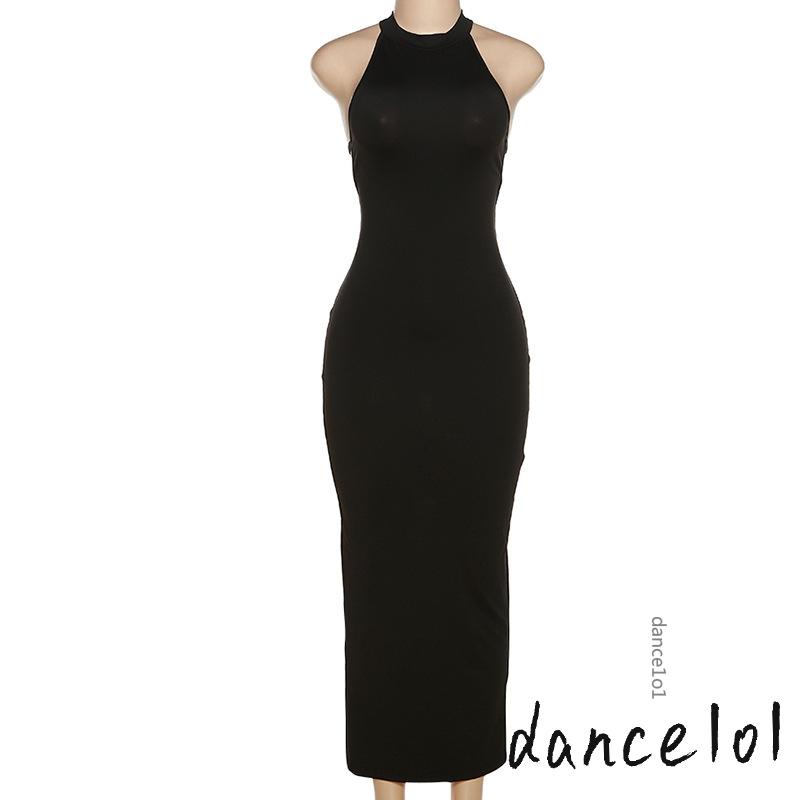 Đầm Khiêu Vũ 1O1 Hở Lưng Màu Sắc Thời Trang Cho Nữ