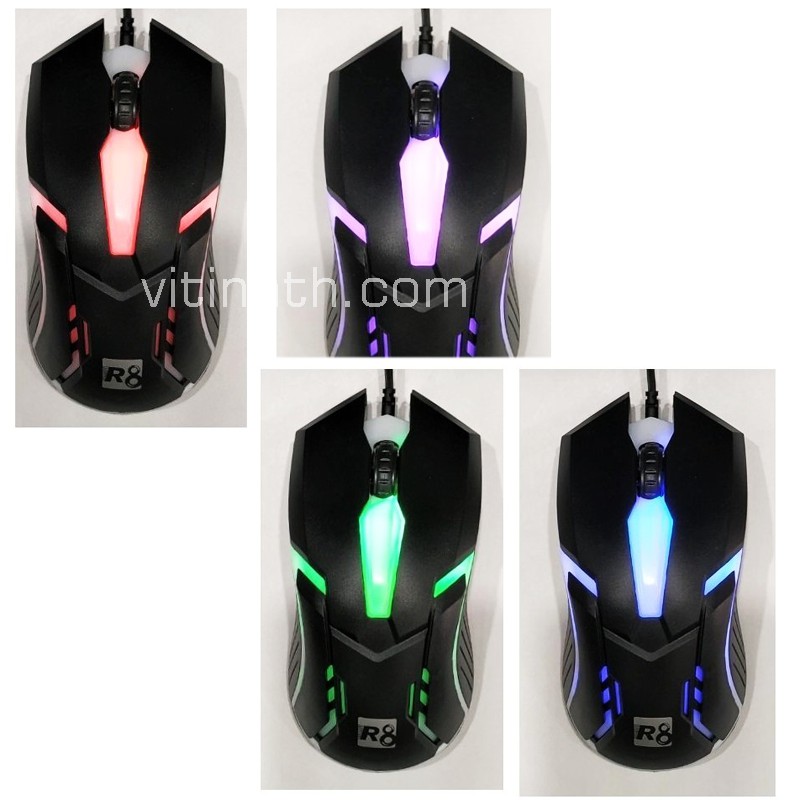 [ XẢ KHO CUỐI NĂM ] Bàn phím chuột gaming giả cơ R8 1822 - 1600 -1602 - 1603 LED 7 Màu Ấn Tượng cả nền, phím và chuột | BigBuy360 - bigbuy360.vn