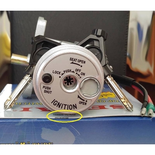 BỘ Ổ KHOÁ XE EXCITER (135 VÀ 150) 8 CẠNH CHỐNG ĐOẢN -  HÀNG CTY ( TEM CHỐNG HÀNG GIẢ ) - Phụ Kiện Mall