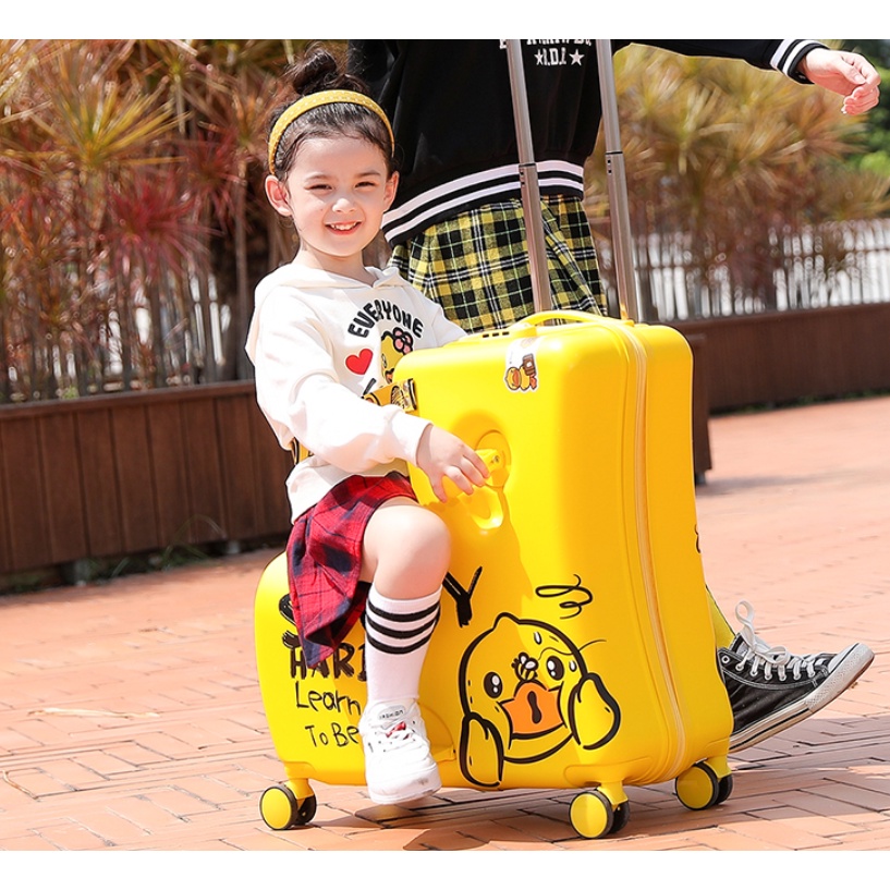 Vali cho bé B.Duck hàng chính hãng bảo hành 12 tháng