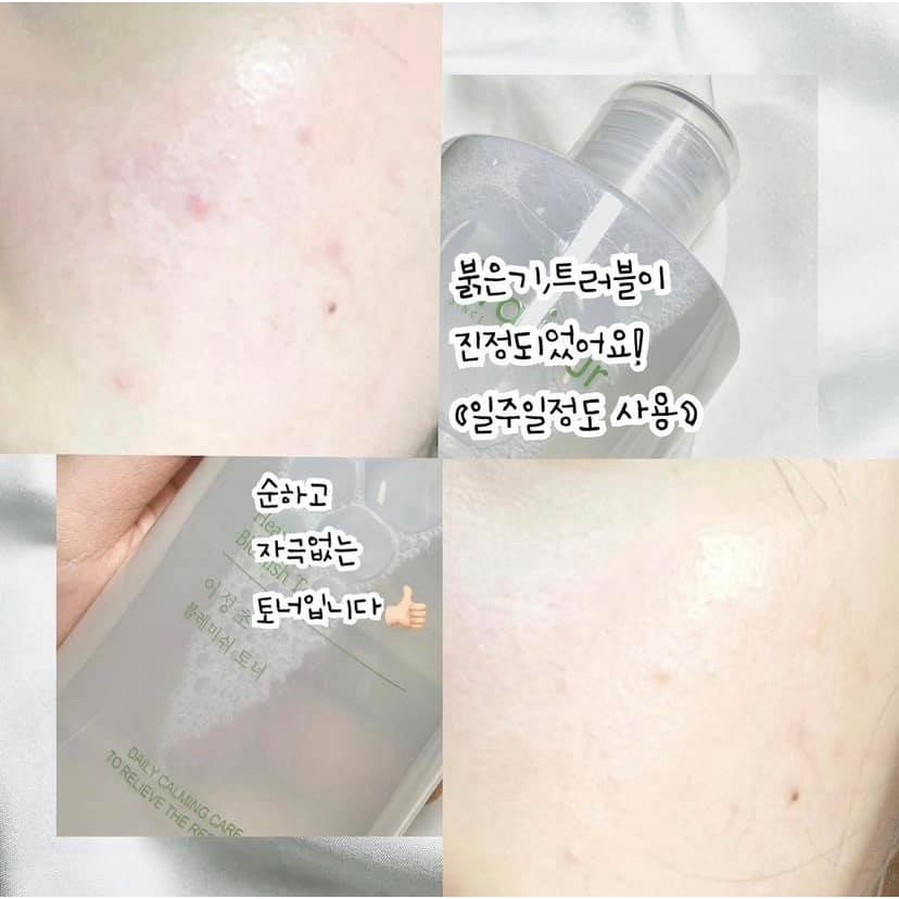 Toner Diếp Cá FRAIJOUR Làm Sạch Mụn Đầu Đen Heartleaf Blemish Toner 500ml | BigBuy360 - bigbuy360.vn