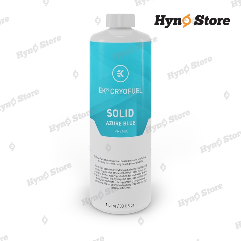 Cooland nước làm mát chuyên dụng EK CryoFuel Solid Azure Blue Premix 1000mL màu xanh đục - Hyno Store