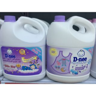 (HCM) Combo 1 can nước giặt & 1 can nước xả dnee 3L