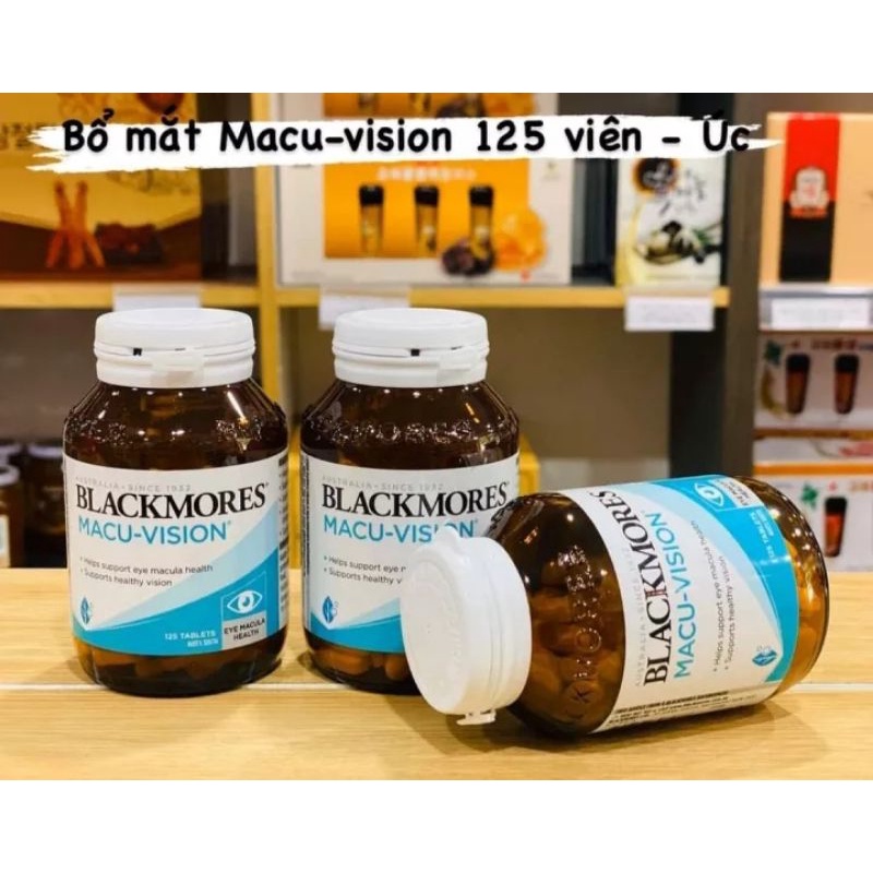 Bổ mắt Blackmores Macu - Vision Úc 125 viên