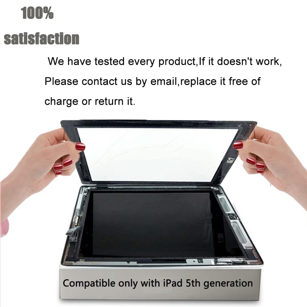 Màn Hình Cảm Ứng Thay Thế Cho Ipad 5 5th Generation 2017 A1822 A1823 | BigBuy360 - bigbuy360.vn