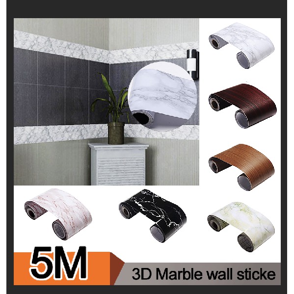 Giấy dán tường kiểu gỗ 500CM*10CM