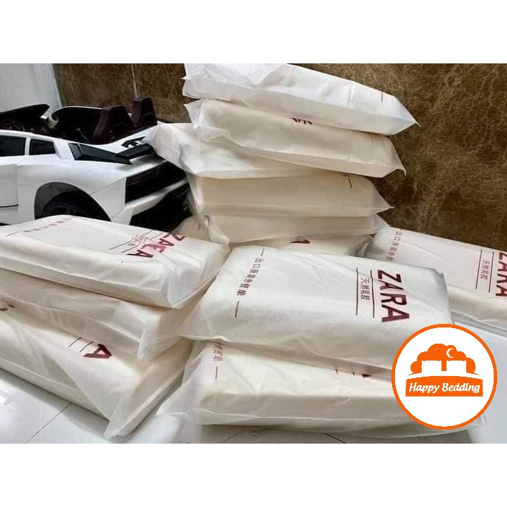 Gối Cao Su Non Zara Chống ngáy ngủ, đau vai gáy - Happy Bedding