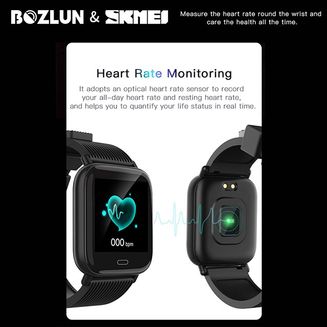 Đồng Hồ Thông Minh SKMEI G20 W34 Đo ECG PPG Gọi Bluetooth Cho Apple Android PK F10 Iwo 8 10